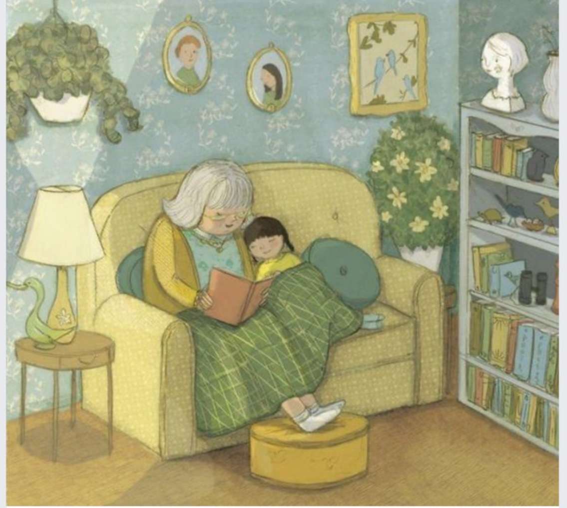 Tempo di storie con la nonna. puzzle online