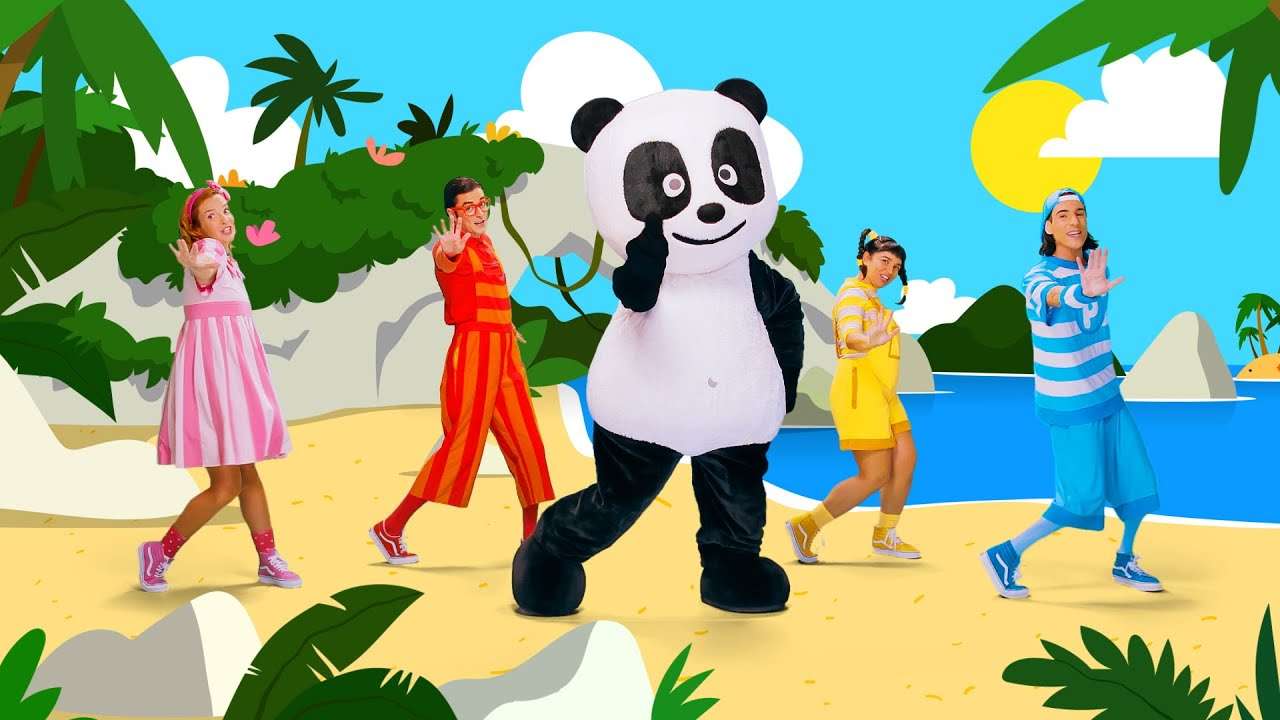 Panda einfrieren Online-Puzzle