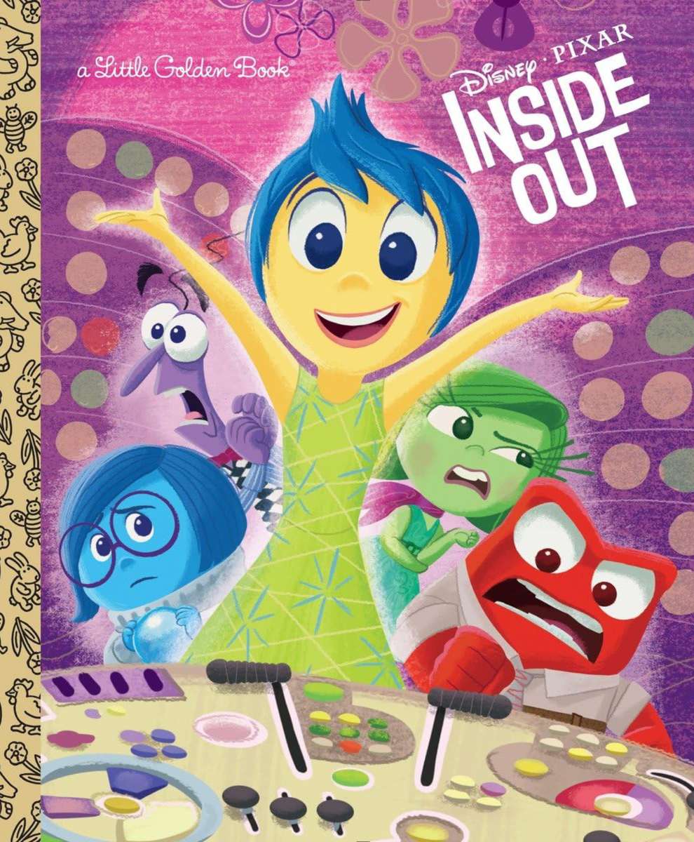 Inside Out (Malá zlatá kniha) ❤️❤️❤️ online puzzle