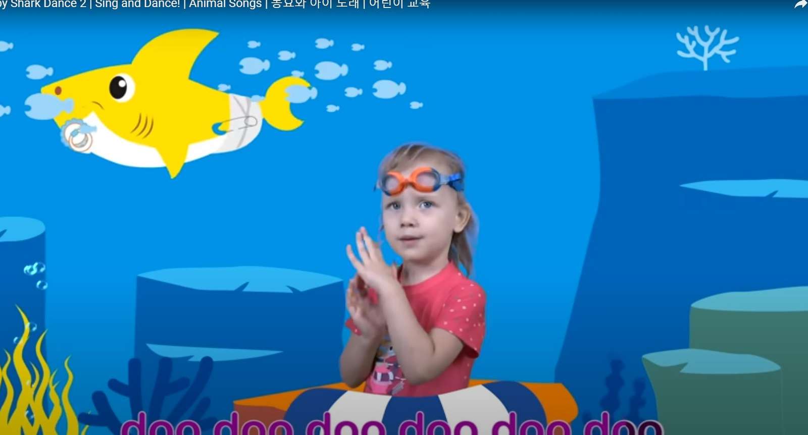 BABY SHARK DANCE VIDEÓ kirakós online