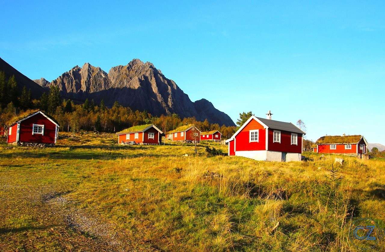 Norsko, Skandinávie skládačky online