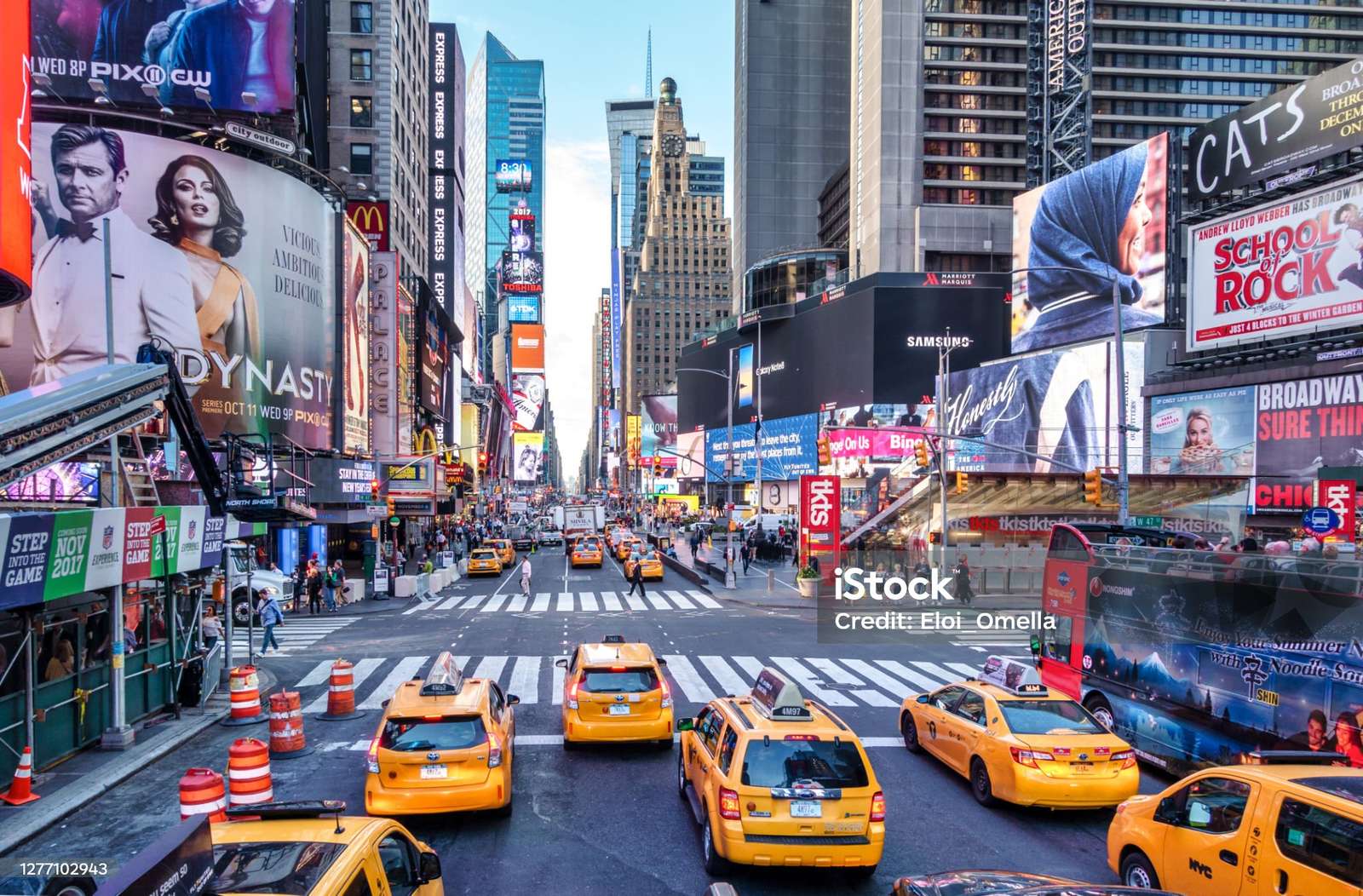 Time Square New York online puzzle