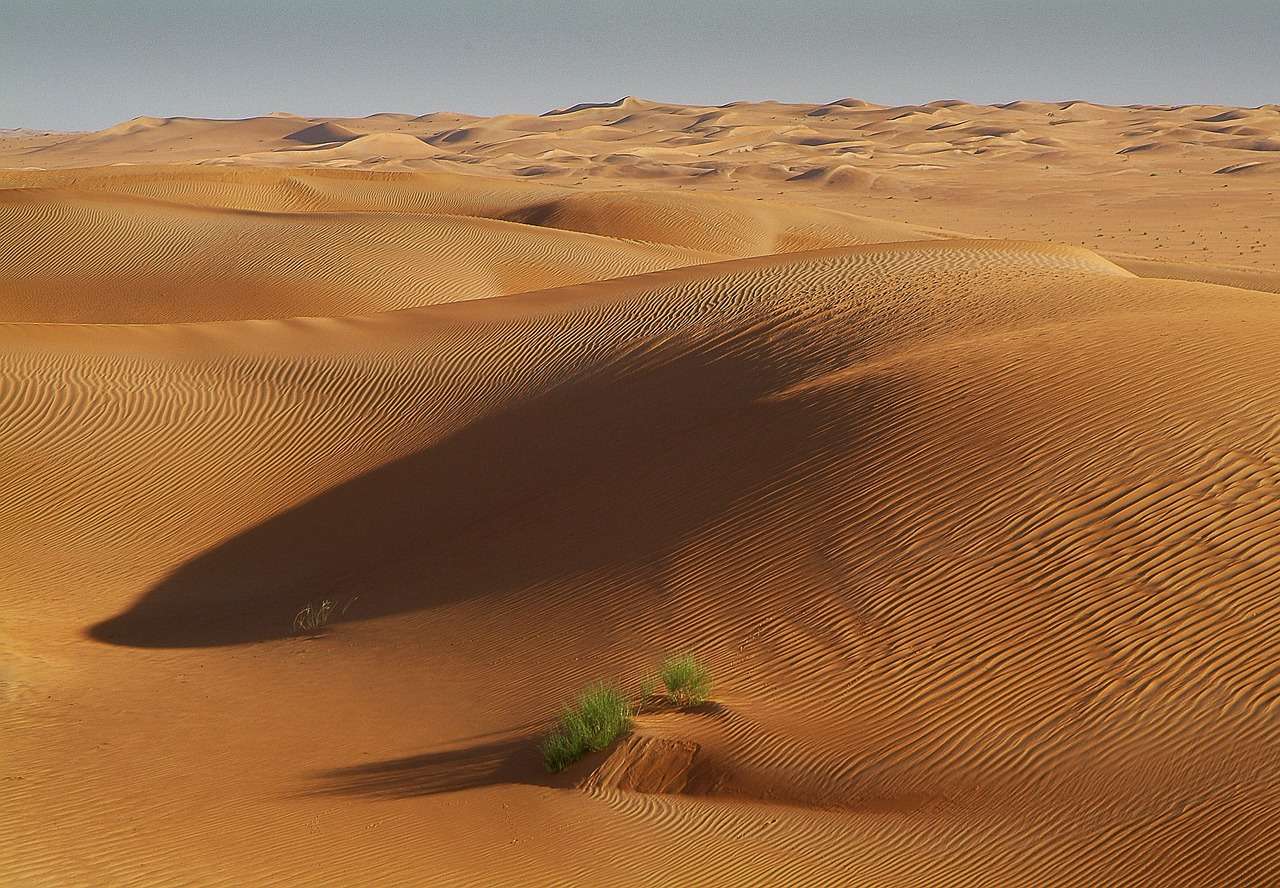 Sahara in Tunesien in Afrika Online-Puzzle