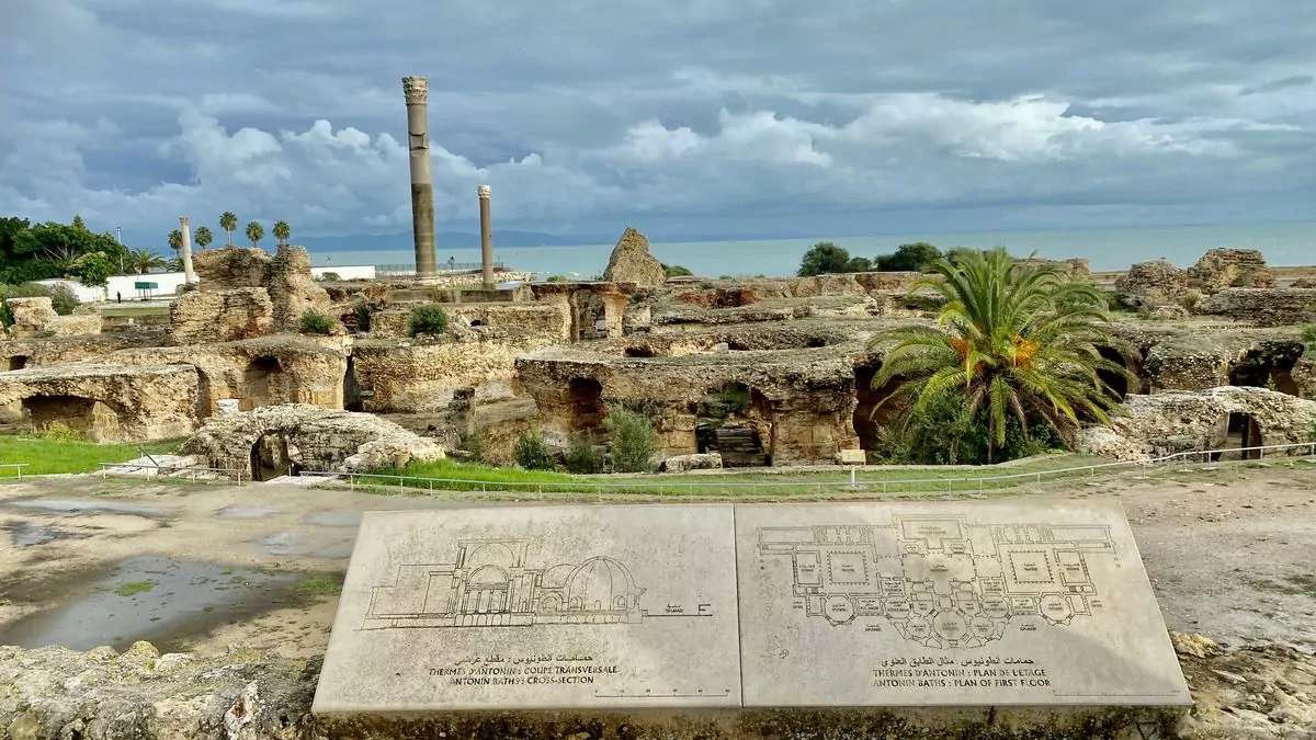 Karthago in Tunesien Afrika Puzzlespiel online