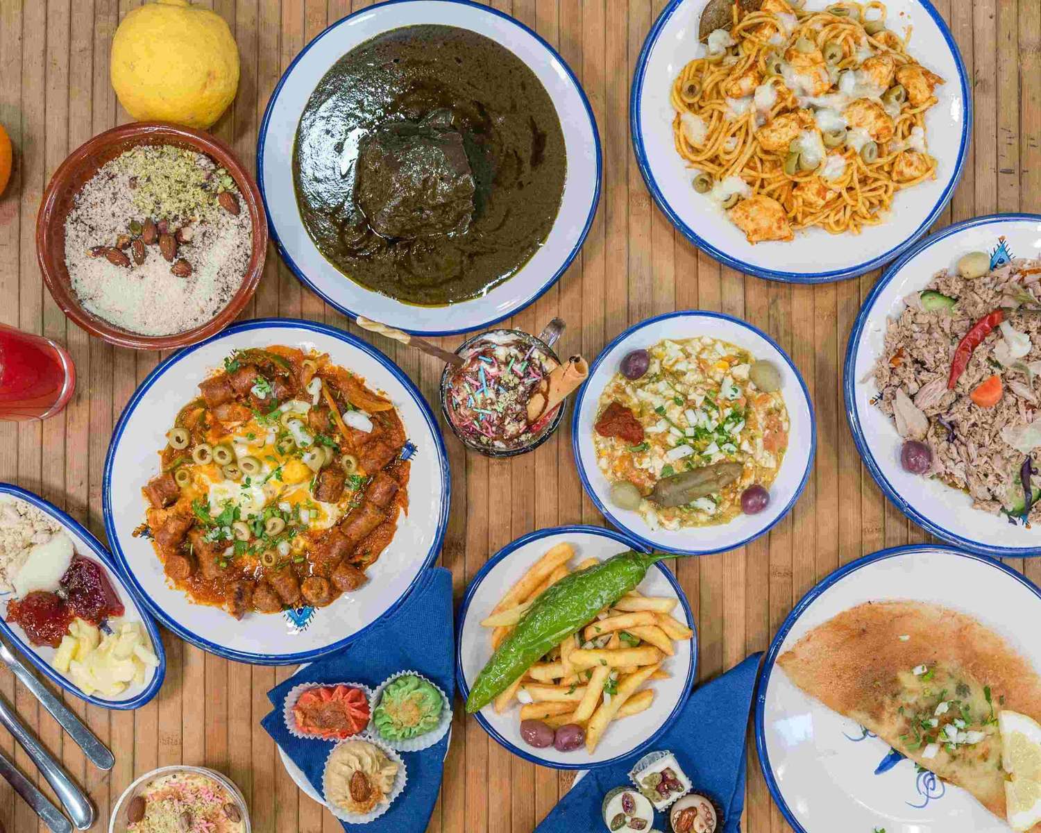 Тунисская традиционная еда пазл онлайн