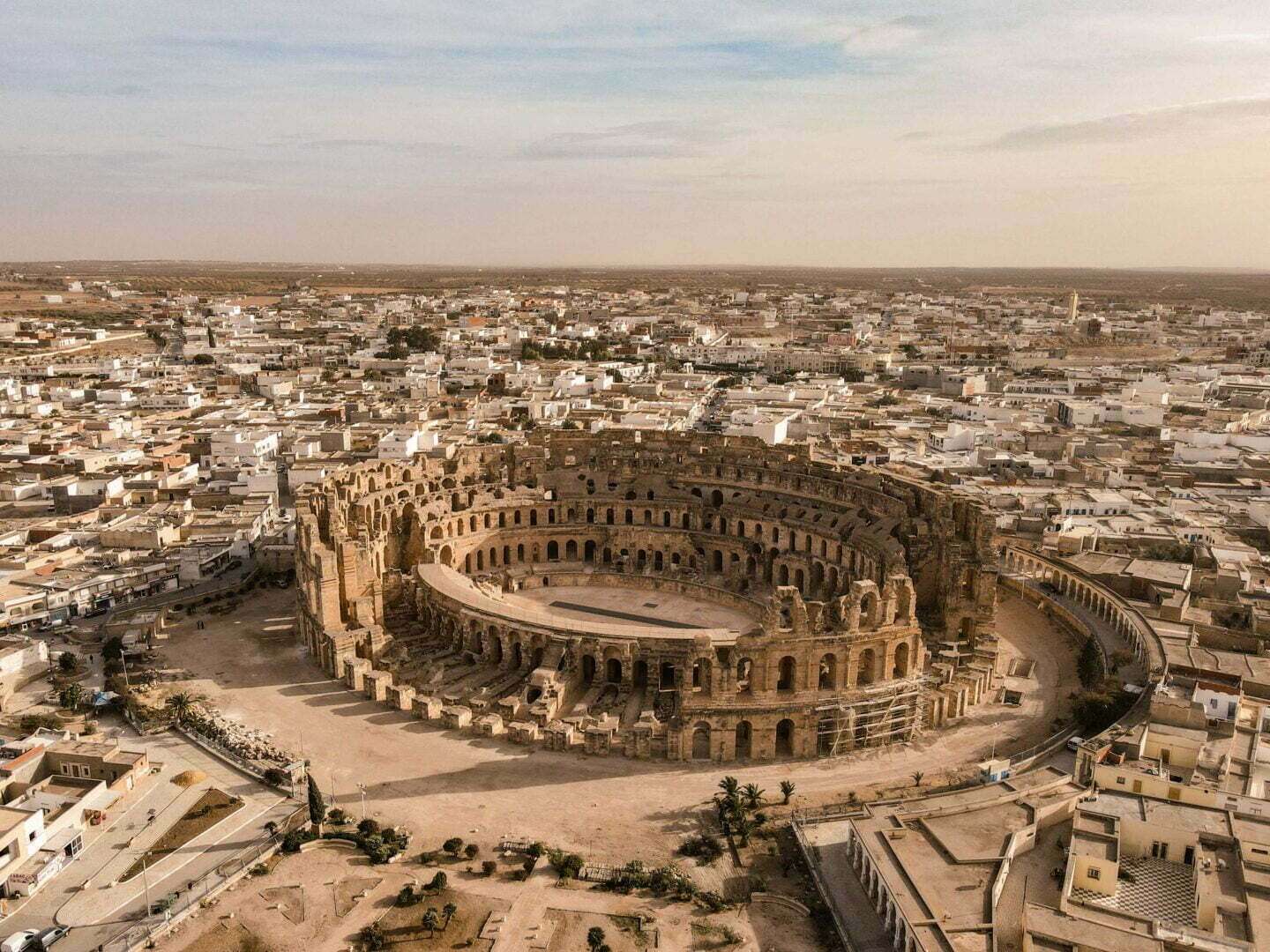 El Djem en Túnez en África rompecabezas en línea