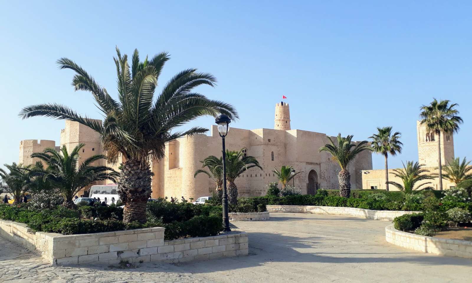 Monastir Ribat in Tunesien in Afrika Online-Puzzle