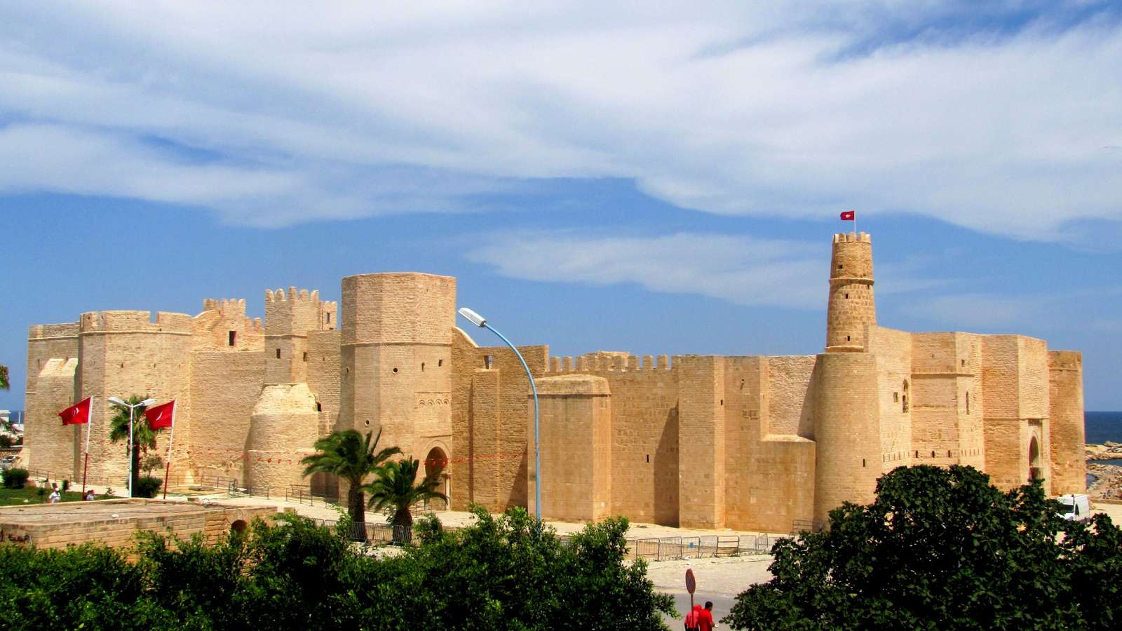 Monastir Ribat στην Τυνησία στην Αφρική παζλ online