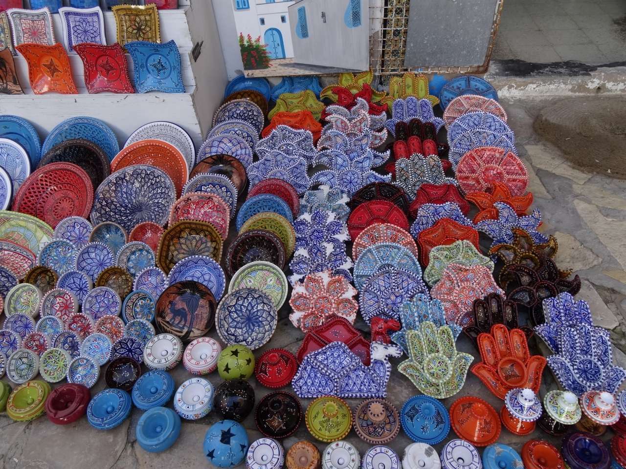 Hammamet în Tunisia Africa jigsaw puzzle online