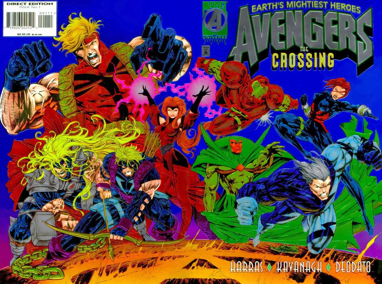 Avengers: The Crossing Mike Deodato Online-Puzzle