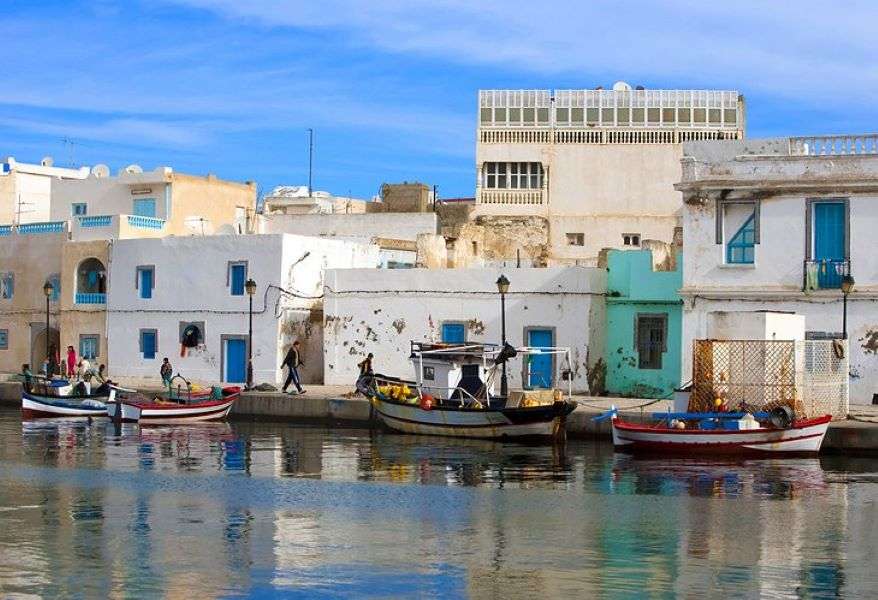 Bizerte v Tunisku v Africe skládačky online