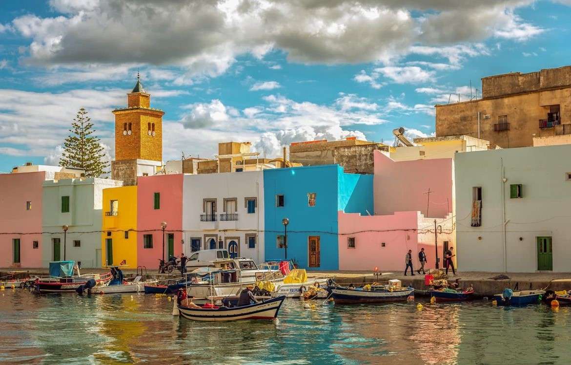 Bizerte in Tunesien Afrika Puzzlespiel online