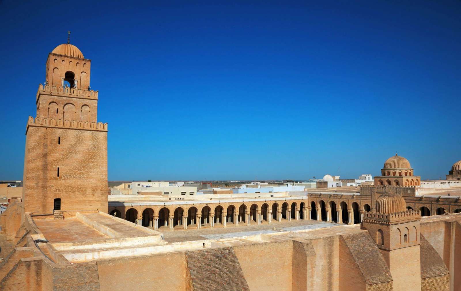 Kairouan i Tunisien Afrika Pussel online