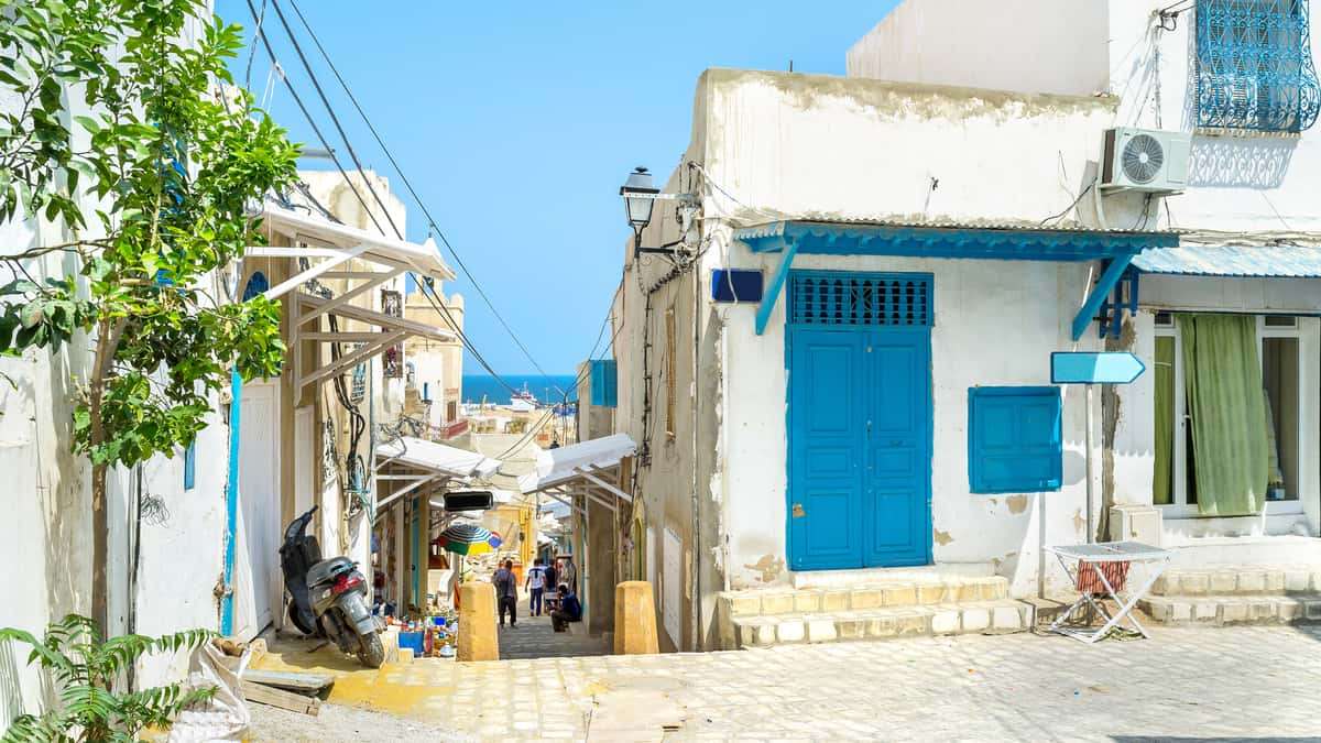 Sousse Tunéziában Afrikában kirakós online
