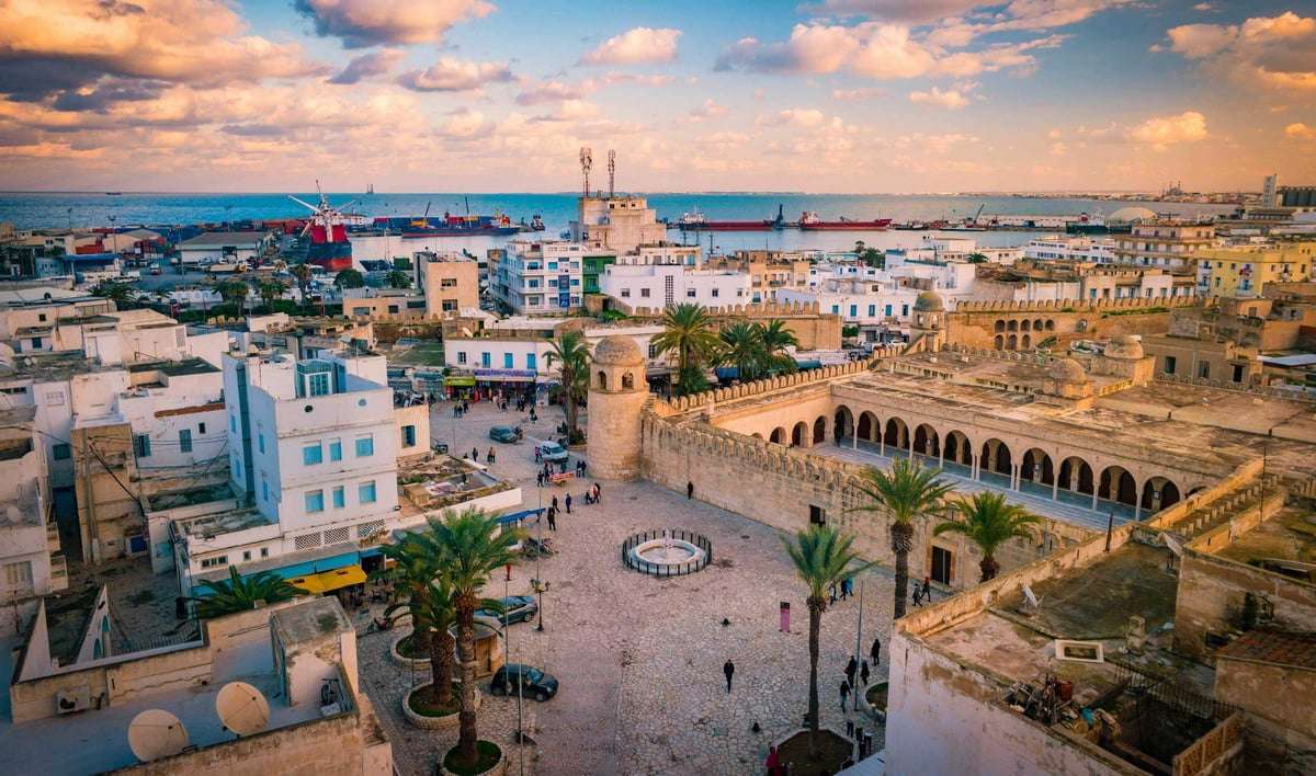 Sousse v Tunisku v Africe skládačky online