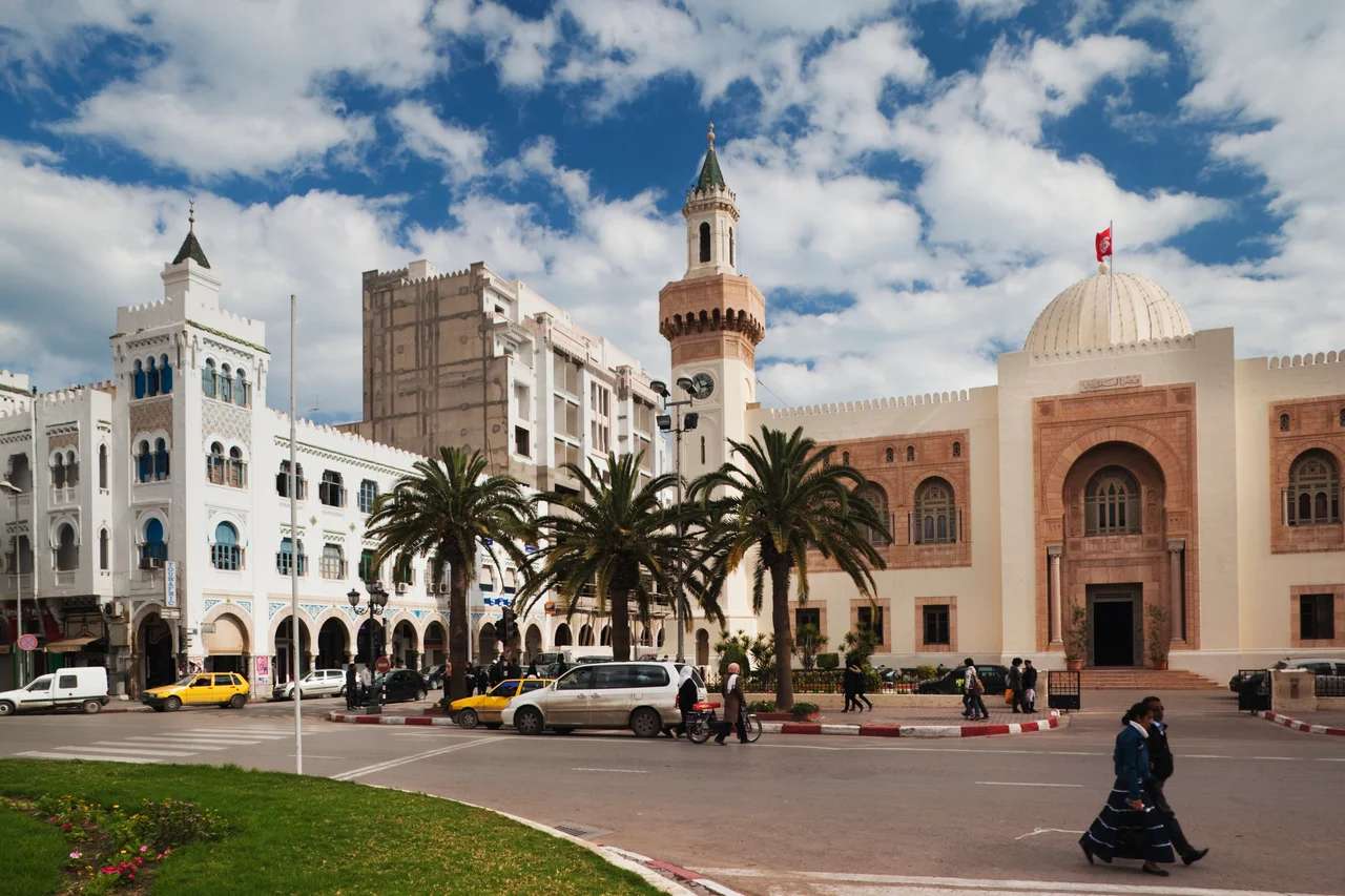 Sfax i Tunisien i Afrika Pussel online