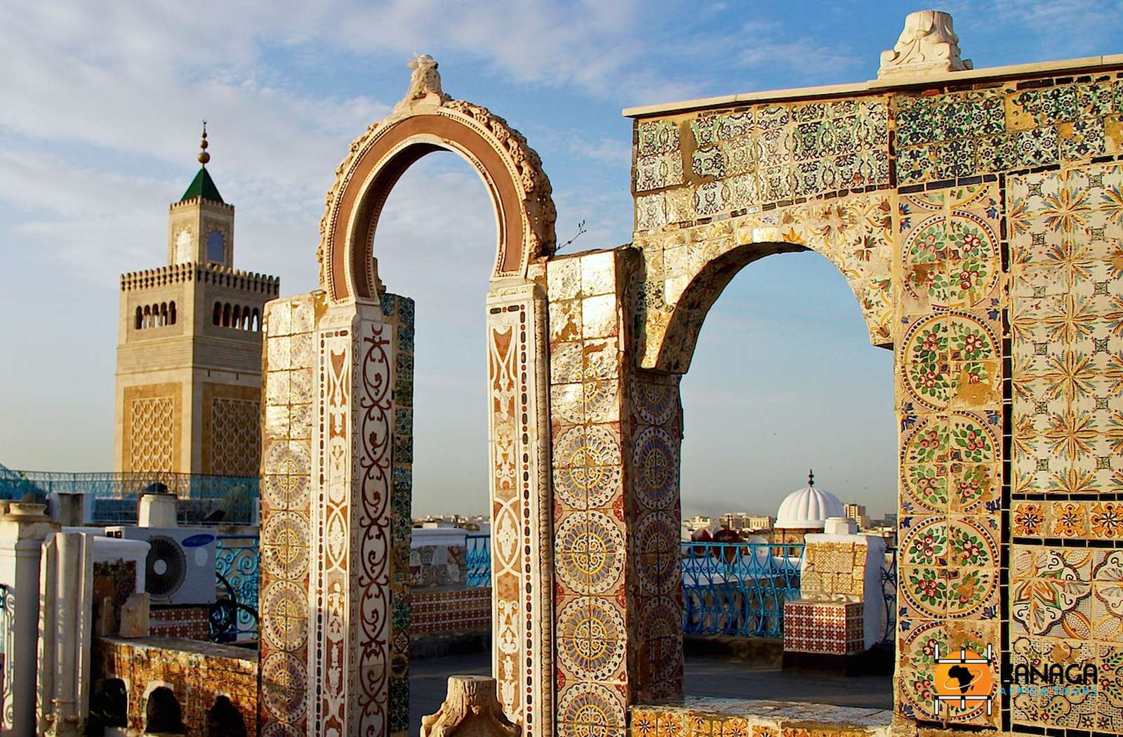 Tunis hoofdstad van Tunesië in Afrika legpuzzel online