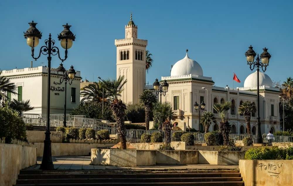 Túnis, capital da Tunísia na África quebra-cabeças online