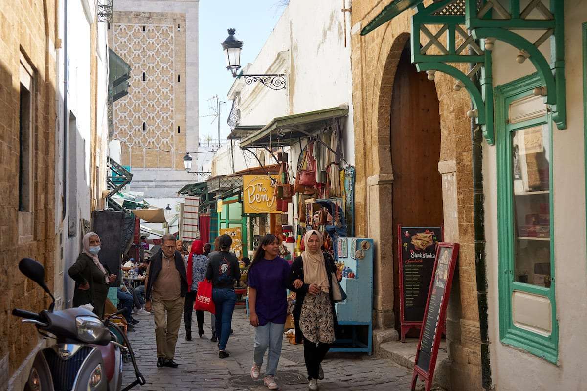 アフリカのチュニジアの首都チュニス ジグソーパズルオンライン