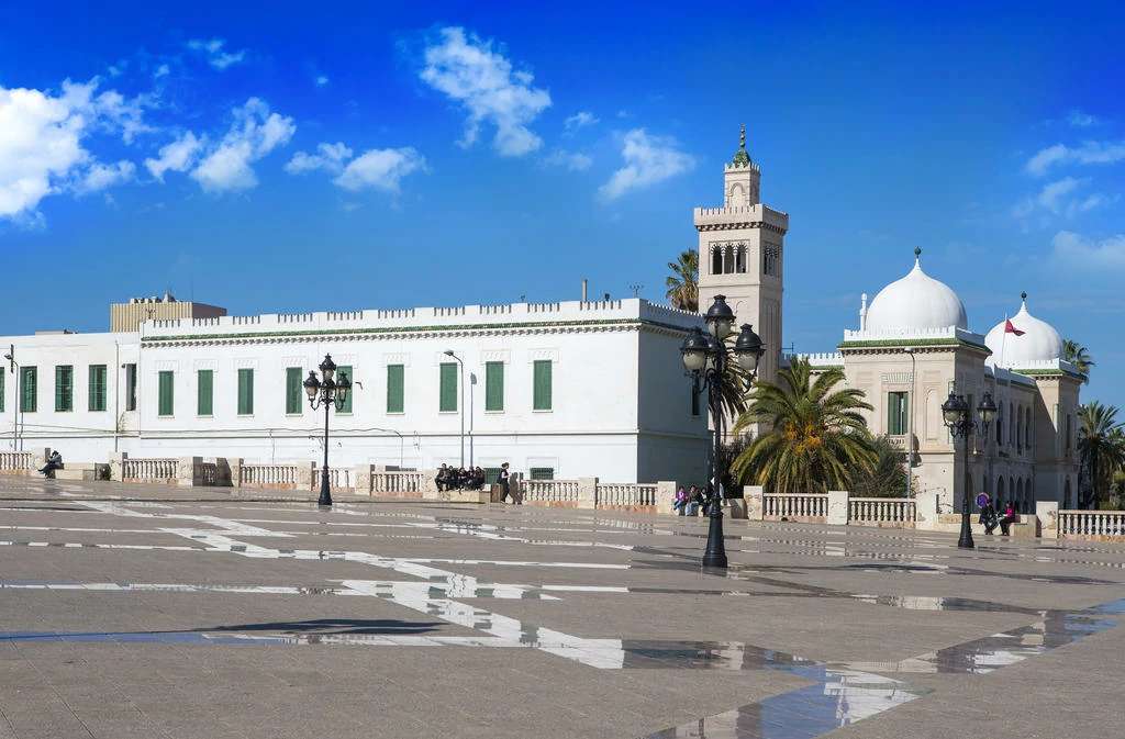 Túnis, capital da Tunísia na África puzzle online