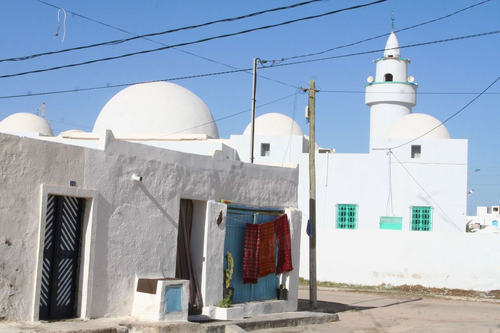 Houmt Souk na Djerbě v Tunisku skládačky online