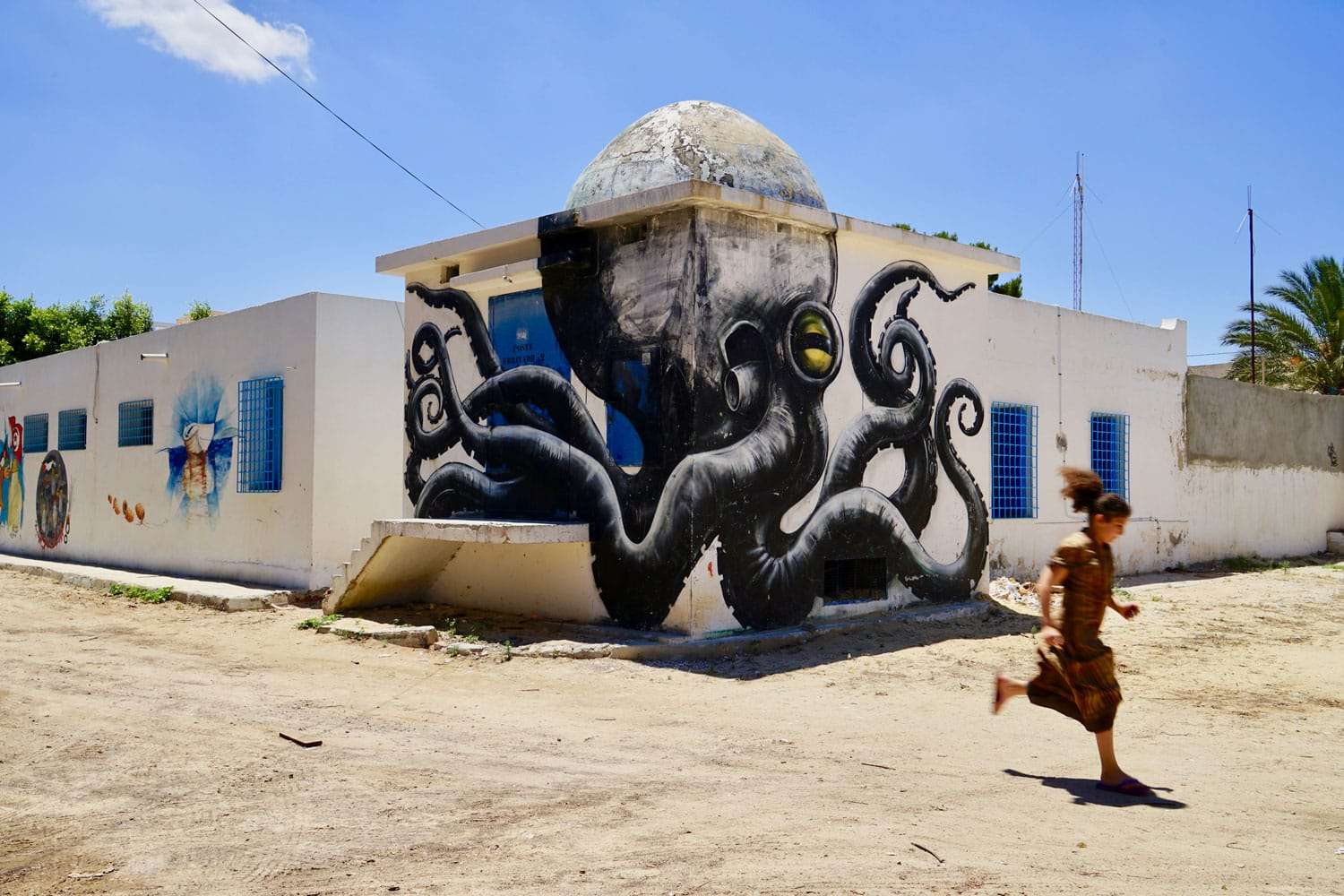 Τέχνη του δρόμου στην Τζέρμπα Τυνησία παζλ online