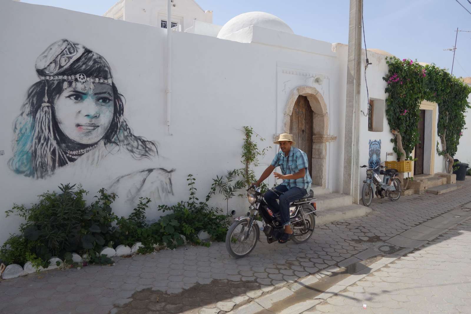 Street Art auf Djerba Tunesien Online-Puzzle