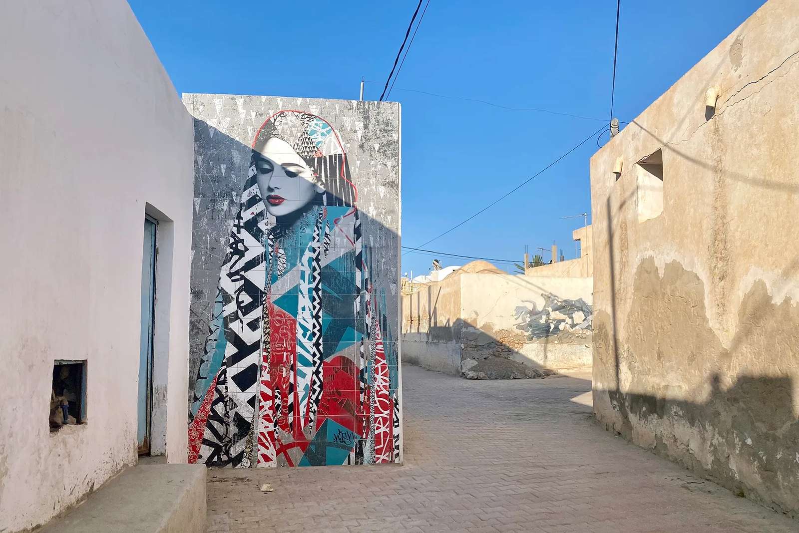 Straatkunst in Djerba Tunesië online puzzel