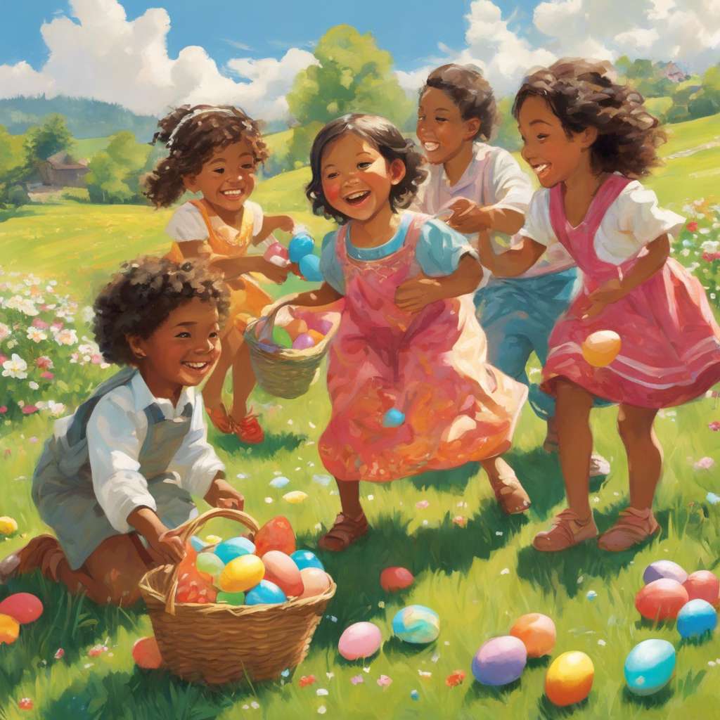 Raccolta delle uova di Pasqua puzzle online