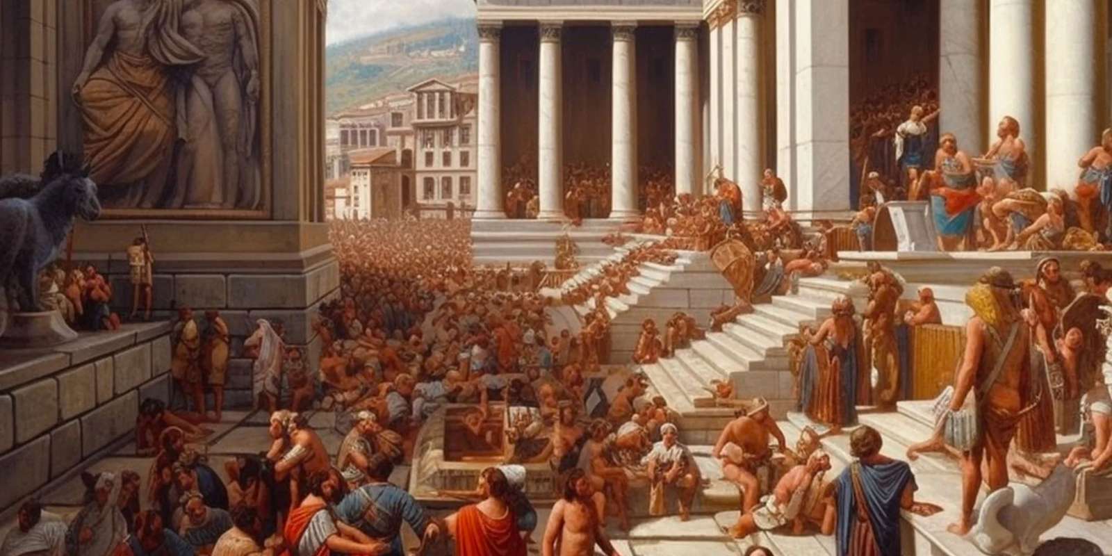 Antika Rom pussel på nätet