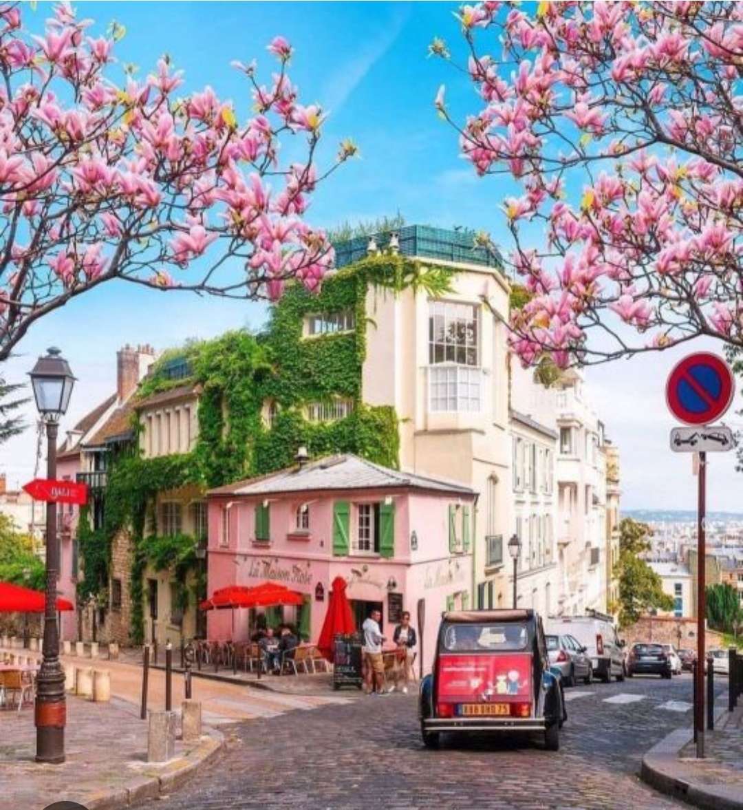 Vue de Montmartre puzzle en ligne