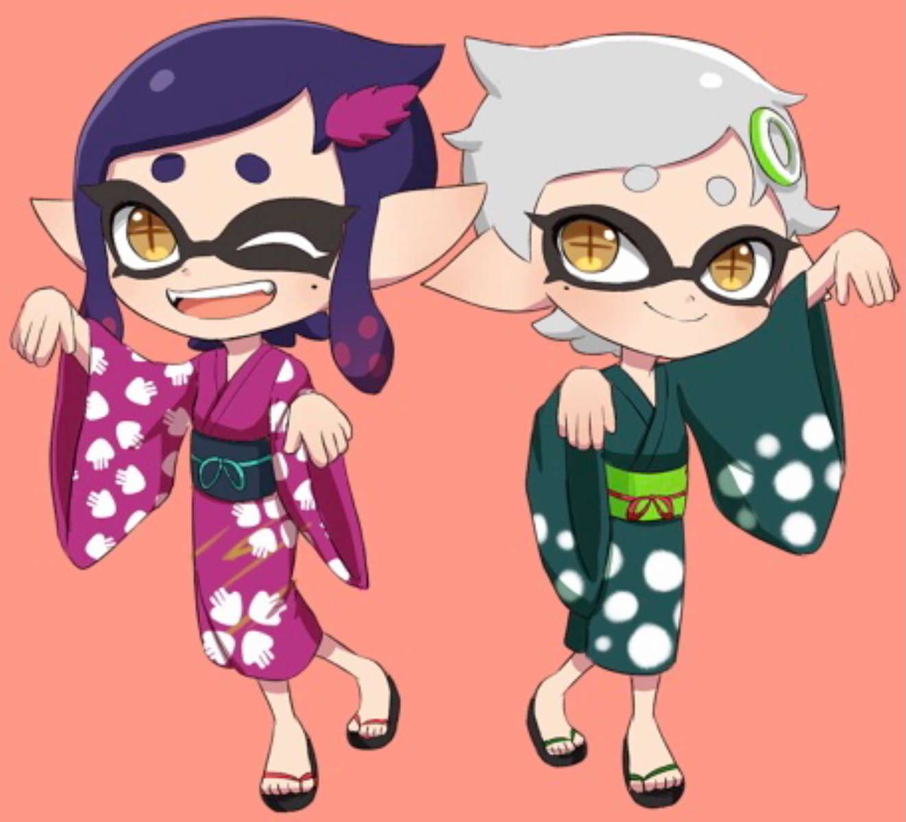 Young Squid Sisters❤️❤️❤️❤️❤️❤️ online παζλ