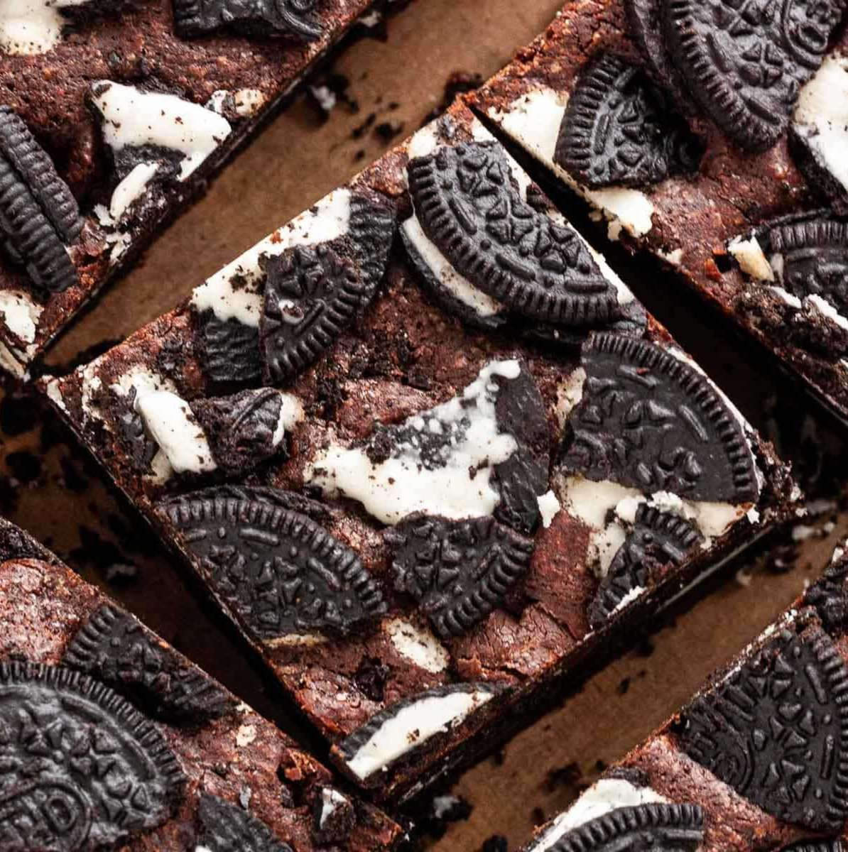 Oreo Brownies (selbstgemacht) Online-Puzzle