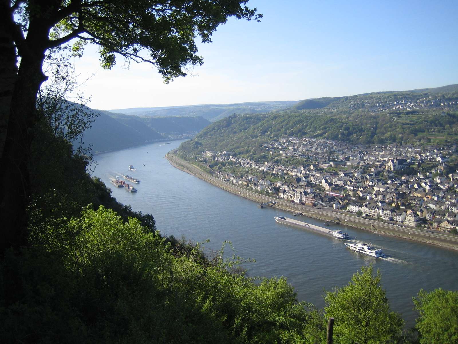 Панорама Рейну 10 пазл онлайн