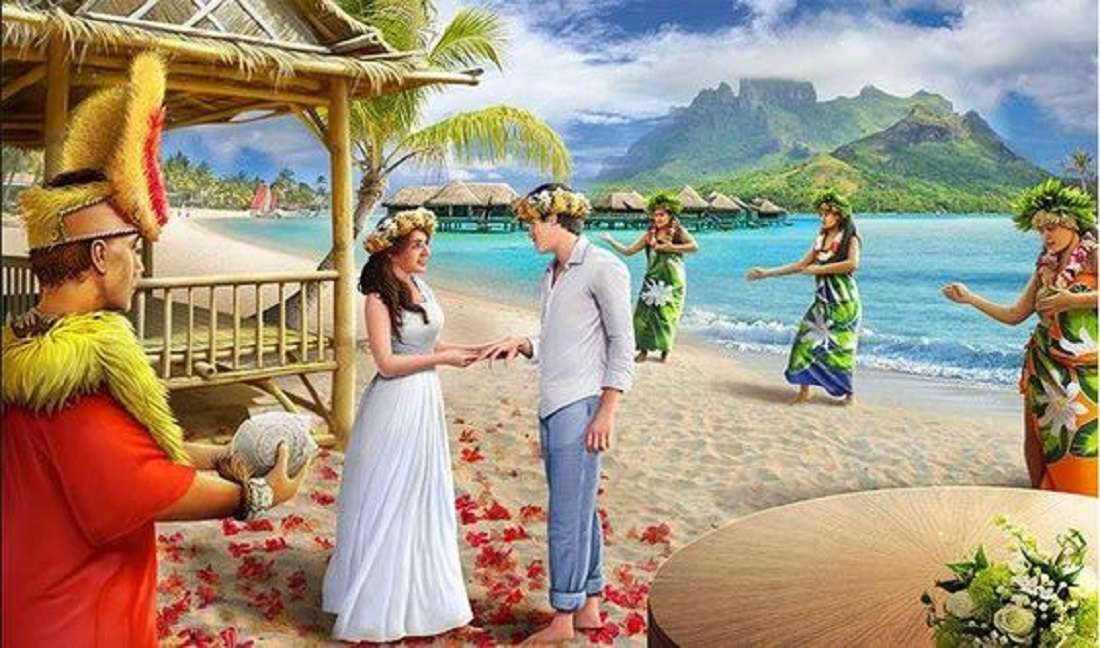 Hawaiianische Zeremonie Puzzlespiel online