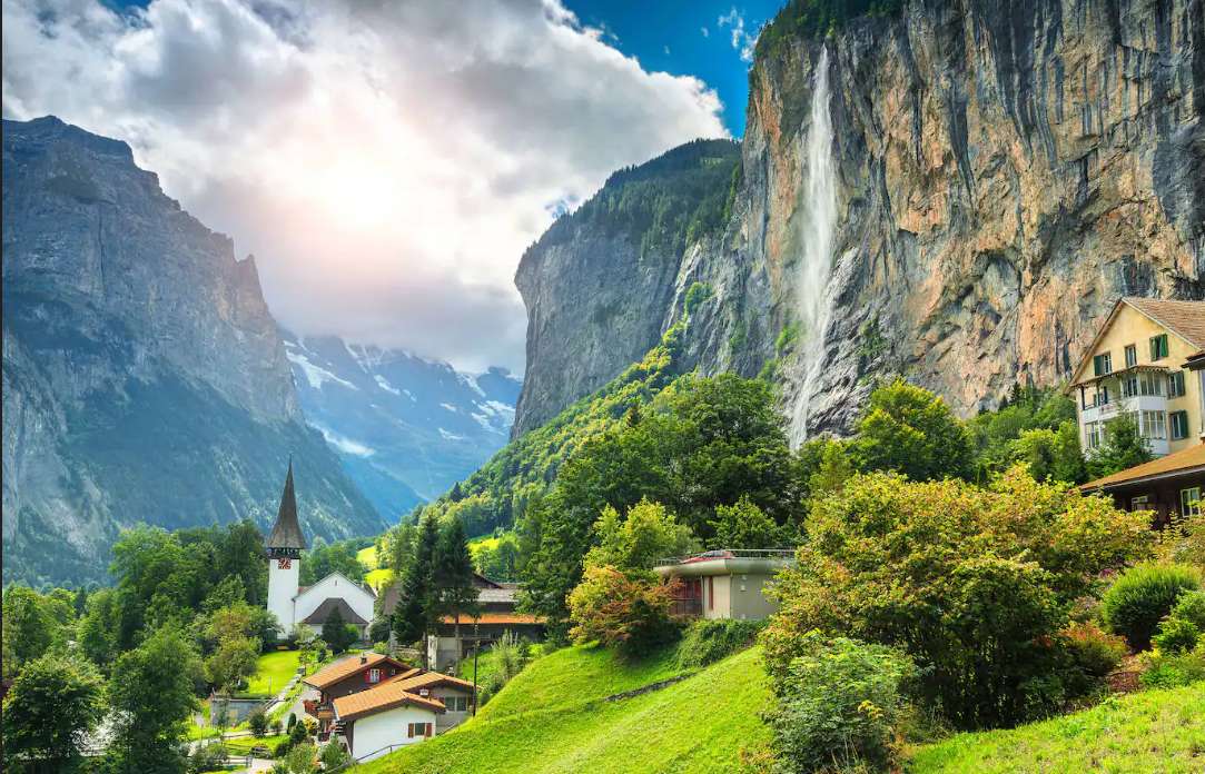 Le Alpi svizzere puzzle online