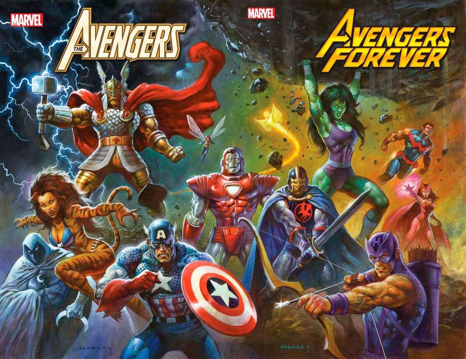 Der Kader der Avengers-Mannschaft ist sehr abwechslungsreich Puzzlespiel online