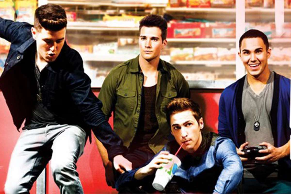 Big Time Rush 24/7-Albumcover Puzzlespiel online