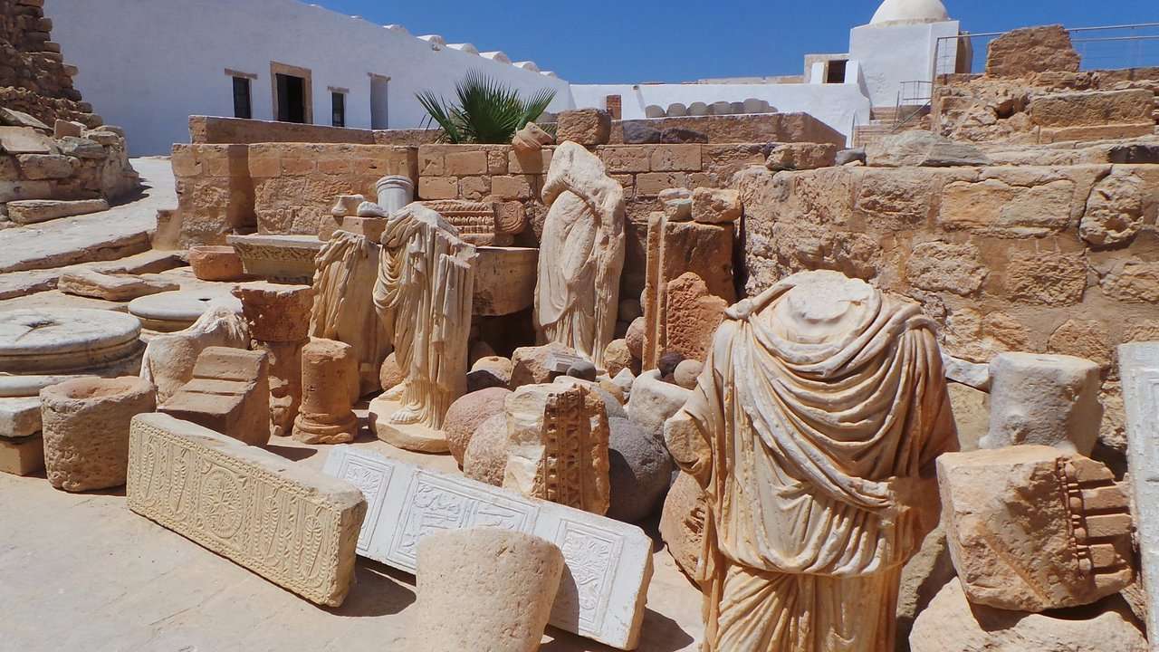 Antiek op Djerba Tunesië legpuzzel online