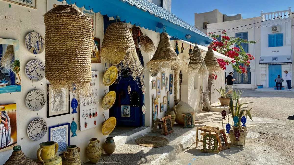 Kézműves Djerba Tunéziában kirakós online