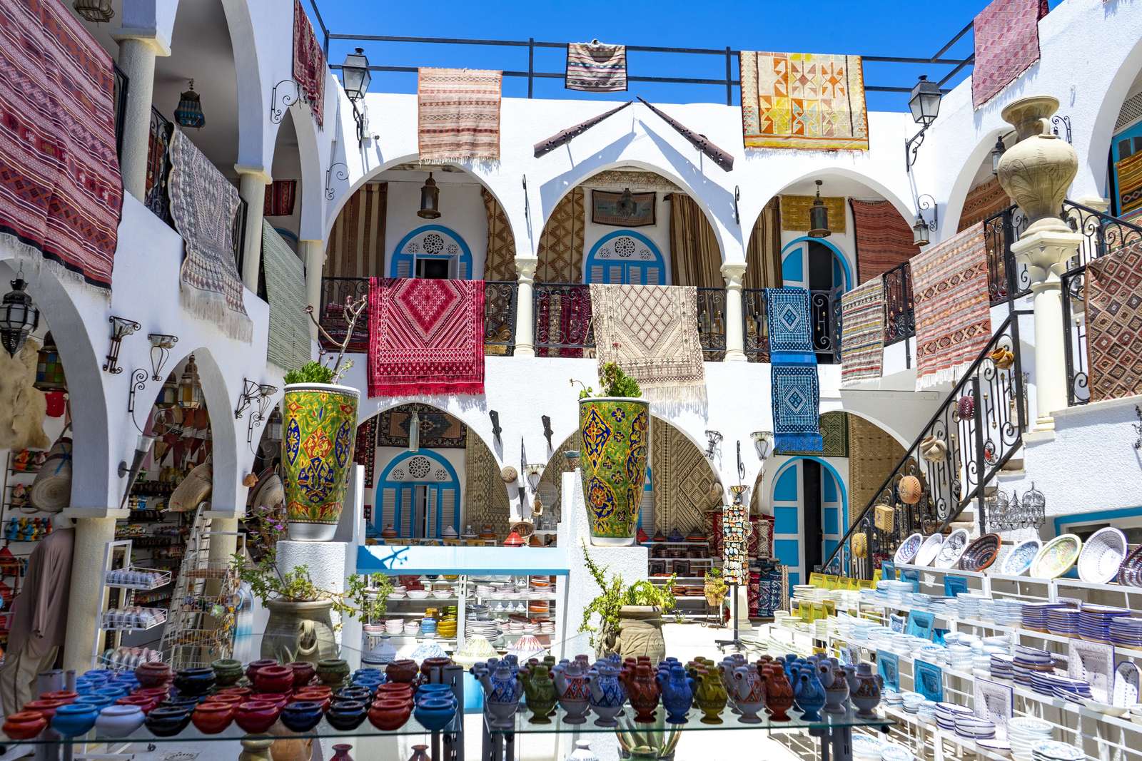 Řemeslné umění na Djerbě v Tunisku skládačky online