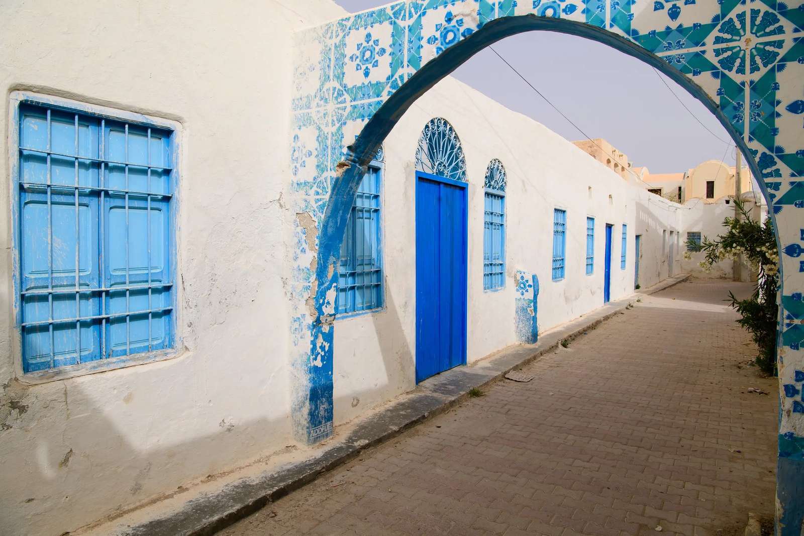 Djerba Tunesië Afrika online puzzel