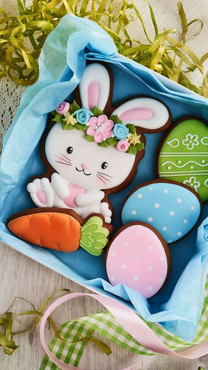 Easter cookies online puzzle