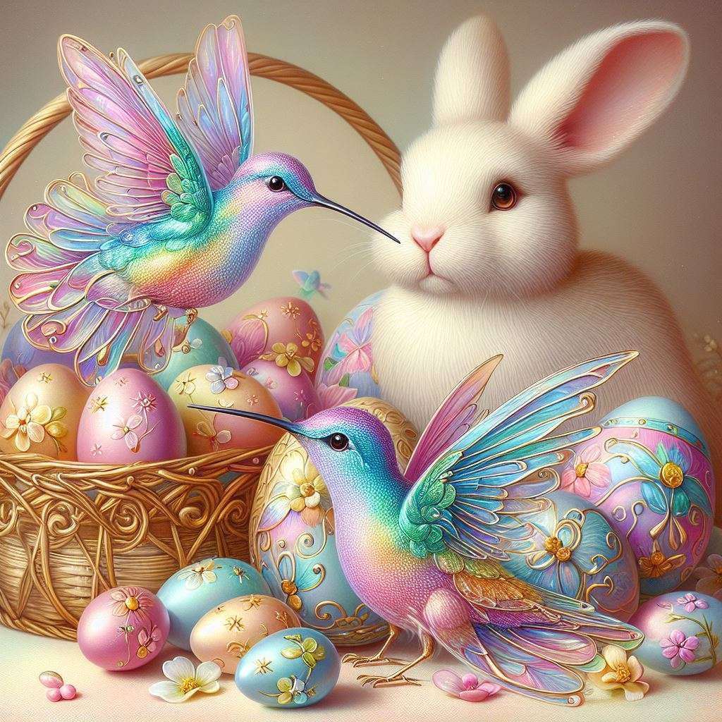 Boldog húsvéti ünnepeket kirakós online