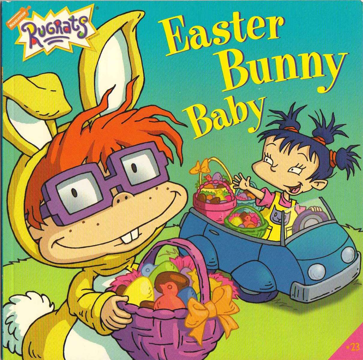 Osterhasenbaby (Rugrats): Buch❤️❤️ Online-Puzzle