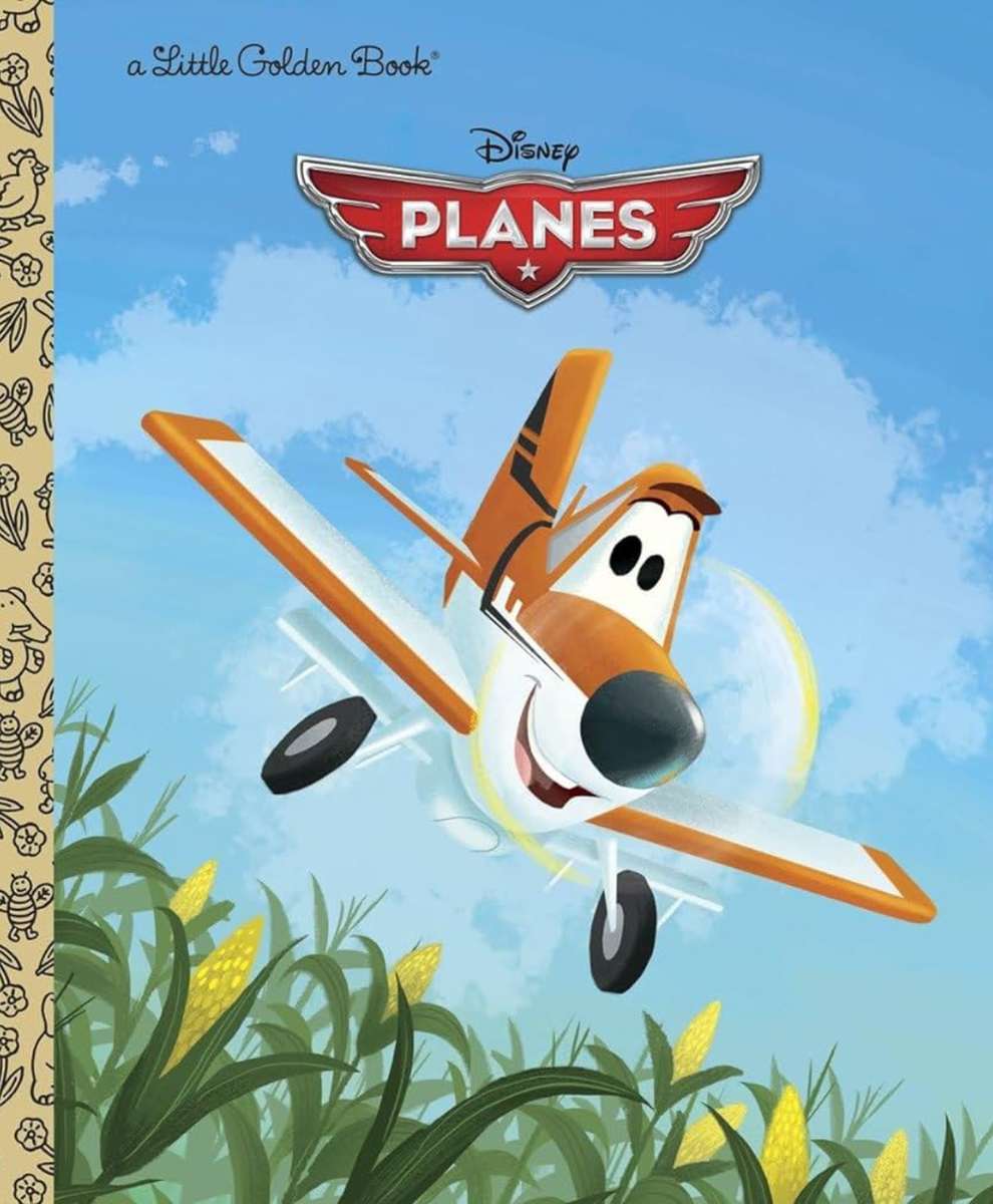 Disney Planes Малка златна книга❤️❤️❤️ онлайн пъзел