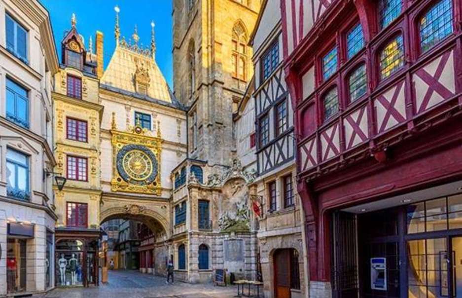Rouen Normandie pussel på nätet