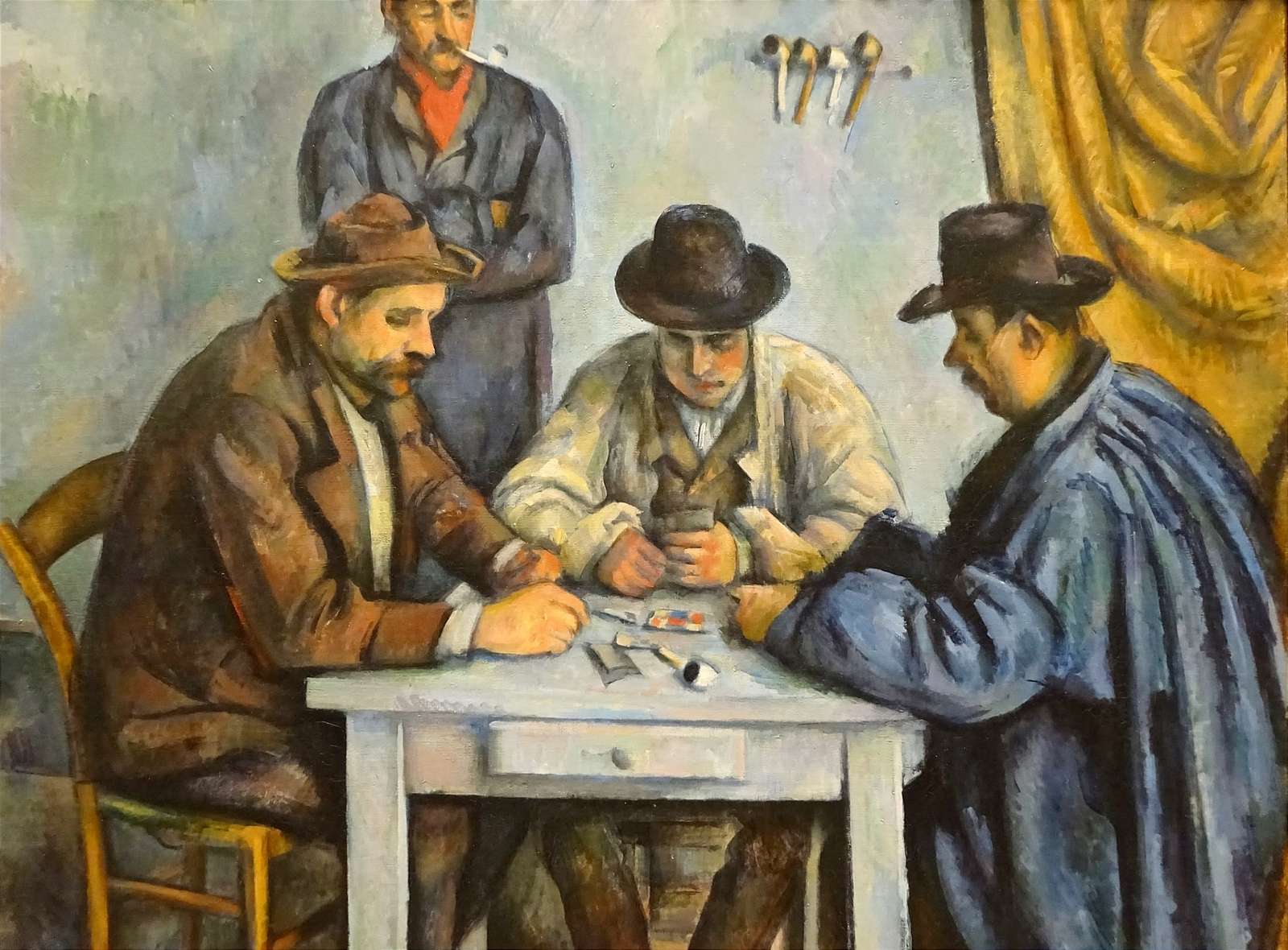 Kortspelarna, Cézanne Pussel online