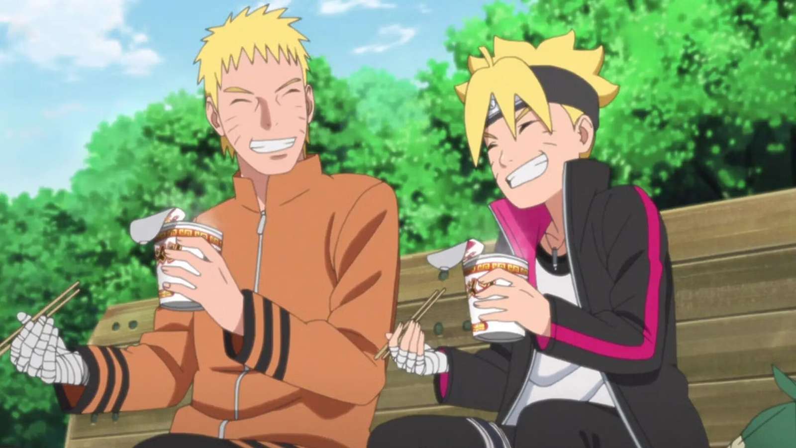 Naruto et son fils puzzle en ligne