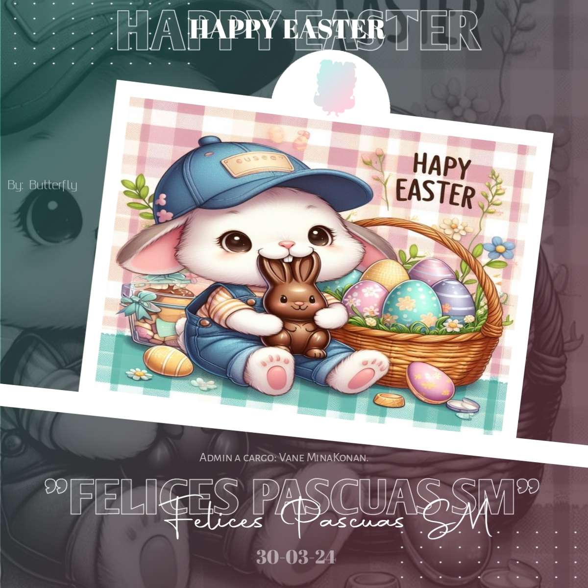 Act Happy Easter in Shinobi World jigsaw puzzle online